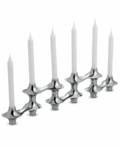 Nambé Cortina Hinged Candelabra