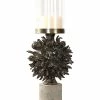 Uttermost Autograph Tree Antiqued Bronze Candleholder