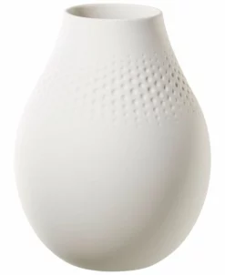 Villeroy & Boch White Perle Vase NO.2
