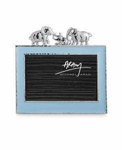 Michael Aram Elephant 4x6 Blue Frame