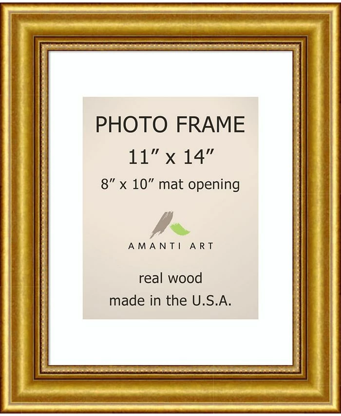Amanti Art Townhouse Gold 11 X 14 Matted To 8 X 10 Opening Wall Picture Photo Frame 1 Amanti Art Townhouse Gold 11 X 14 Matted To 8 X 10 Opening Wall Picture Photo Frame