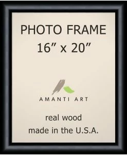 Amanti Art Steinway Black 16 X 20 Opening Wall Picture Photo Frame
