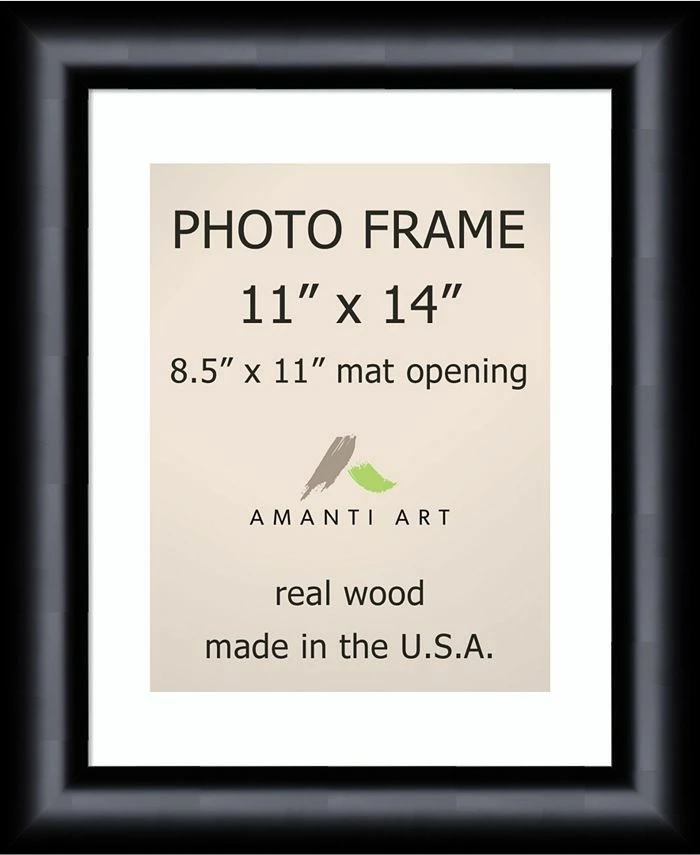 Amanti Art Steinway Black 11 X 14 Matted 8.5 X 11 Opening Wall Picture Photo Frame 1 Amanti Art Steinway Black 11 X 14 Matted 8.5 X 11 Opening Wall Picture Photo Frame