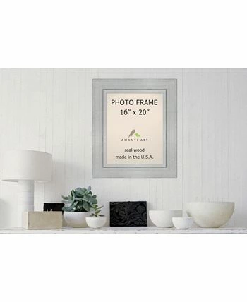 Amanti Art Romano Silver 16 X 20 Opening Wall Picture Photo Frame 3 Amanti Art Romano Silver 16 X 20 Opening Wall Picture Photo Frame - Image 3