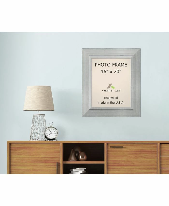 Amanti Art Romano Silver 16 X 20 Opening Wall Picture Photo Frame 4 Amanti Art Romano Silver 16 X 20 Opening Wall Picture Photo Frame - Image 4