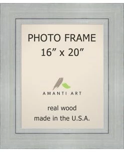 Amanti Art Romano Silver 16 X 20 Opening Wall Picture Photo Frame