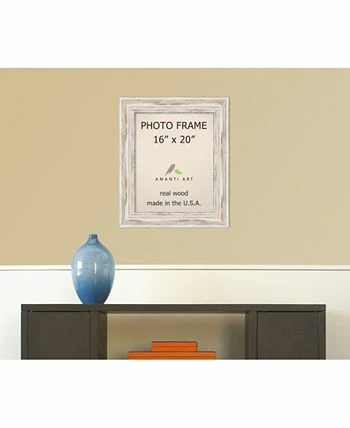 Amanti Art Lexandria Whitewash 16 X 20 Opening Wall Picture Photo Frame 3 Amanti Art Lexandria Whitewash 16 X 20 Opening Wall Picture Photo Frame - Image 3