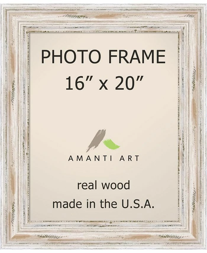 Amanti Art Lexandria Whitewash 16 X 20 Opening Wall Picture Photo Frame 1 Amanti Art Lexandria Whitewash 16 X 20 Opening Wall Picture Photo Frame