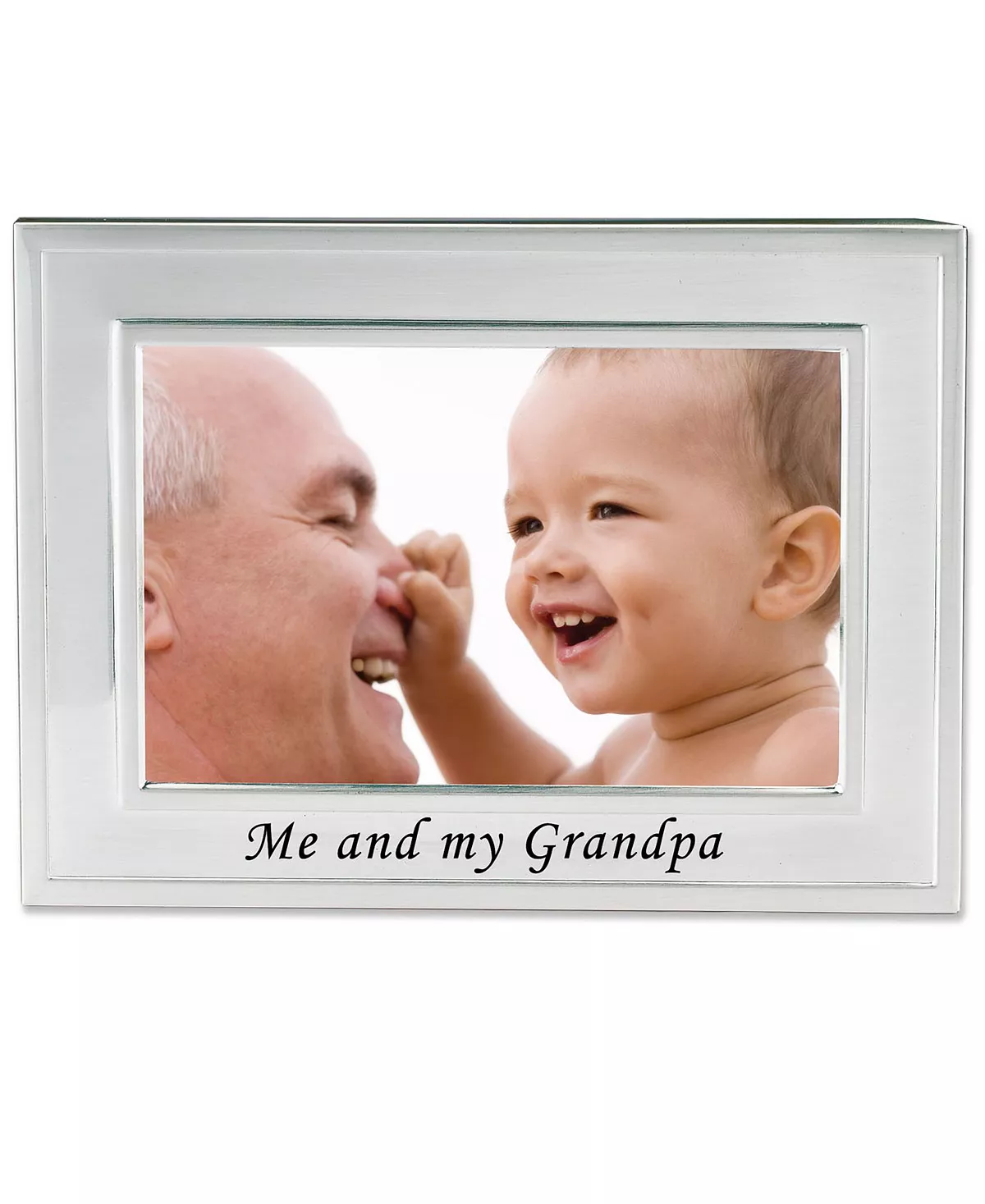 Lawrence Frames Me And My Grandpa Silver Plated Picture Frame - Me And My Grandpa Design - 6 X 4 1 Lawrence Frames Me And My Grandpa Silver Plated Picture Frame - Me And My Grandpa Design - 6 X 4