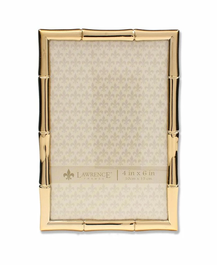 Lawrence Frames Gold Metal Picture Frame With Bamboo Design - 4 X 6 1 Lawrence Frames Gold Metal Picture Frame With Bamboo Design - 4 X 6
