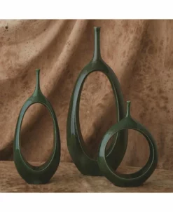 Global Views Open Ring Vase Small