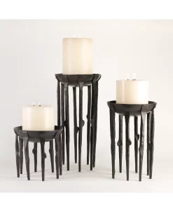 Global Views Bothwell Candlestand Small