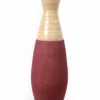 Uniquewise Handcrafted Bamboo Floor Vase, 31.5 Tall