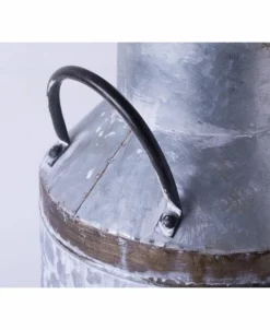Vintiquewise Rustic Farmhouse Style Galvanized Metal Milk Can Decoration Planter And Vase, Large 9 Vintiquewise Rustic Farmhouse Style Galvanized Metal Milk Can Decoration Planter And Vase, Large -Kate Spade Shop 14543311 fpx