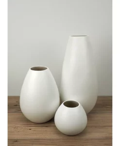 Le Present Drop Wide Ceramic Vase 8.6 -Kate Spade Shop 14665491 fpx