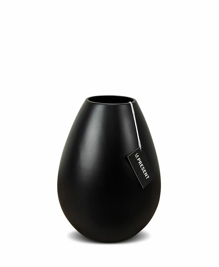 Le Present Drop Wide Ceramic Vase 8.6 1 Le Present Drop Wide Ceramic Vase 8.6
