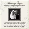 Dexsa Marriage Prayer Beveled Glass Photo Frame With Easel, 12 X 12