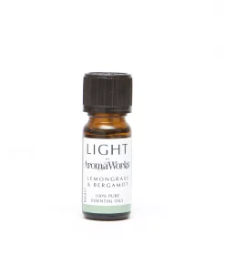 AromaWorks Light Range Lemongrass And Bergamot Essential Oil, 10 Ml