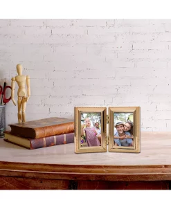 Lawrence Frames Polished Metal Hinged Double Picture Frame - Bead Border Design, 2.5 X 3.5 8 Lawrence Frames Polished Metal Hinged Double Picture Frame - Bead Border Design, 2.5 X 3.5 -Kate Spade Shop 18242982 fpx