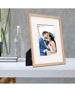 Lawrence Frames High Quality Polished Cast Metal Picture Frame - Beaded Design With Mat, 8 X 10 -Kate Spade Shop 18243081 fpx