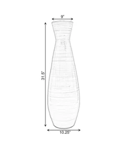 Uniquewise 31.5 Classic Bamboo Handmade Floor Vase -Kate Spade Shop 18507467 fpx