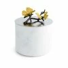 Michael Aram Butterfly Ginkgo Large Marble Candle