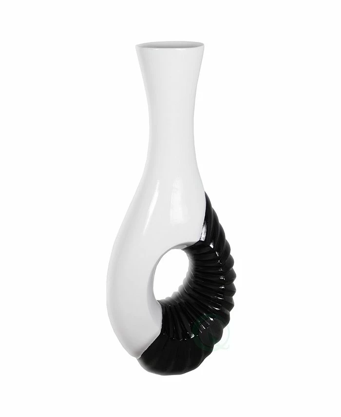 Uniquewise Tall Floor Vase, Black And White Large Floor Vase, 43 Inch Vase, Tall Vase For Home Décor, Interior Decoration, Modern Floor Vase, Tall Vases For Floor 1 Uniquewise Tall Floor Vase, Black And White Large Floor Vase, 43 Inch Vase, Tall Vase For Home Décor, Interior Decoration, Modern Floor Vase, Tall Vases For Floor