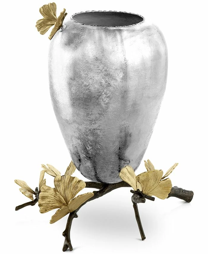 Michael Aram Butterfly Ginkgo Medium Vase 1 Michael Aram Butterfly Ginkgo Medium Vase