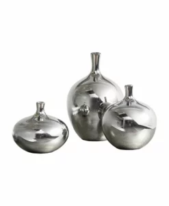 Madison Park Signature Ansen Metallic Vase, 3 Piece Set