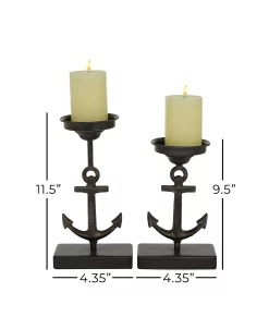 Rosemary Lane Coastal Candle Holder, Set Of 2 -Kate Spade Shop 19504127 fpx