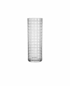 Orrefors Cut In Number Vase