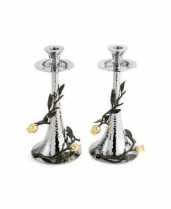 Michael Aram Pomegranate 2 Piece Candleholder Set -Kate Spade Shop 19972053 fpx