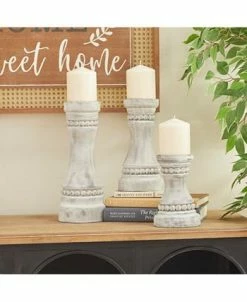 Rosemary Lane Wood Natural Candle Holder, Set Of 3 11 Rosemary Lane Wood Natural Candle Holder, Set Of 3 -Kate Spade Shop 20233357 fpx