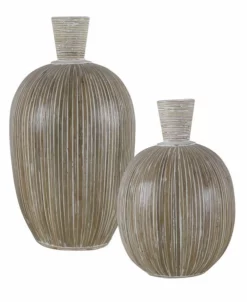 Uttermost Islander Washed Vases, Set Of 2