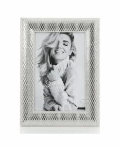 Lawrence Frames Pindot Design Metal Picture Frame, 4 X 6
