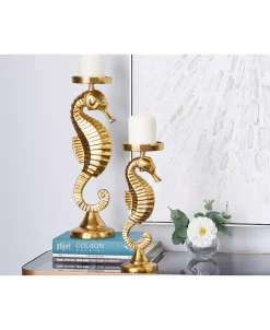 Rosemary Lane Coastal Candle Holder, Set Of 2 -Kate Spade Shop 22238289 fpx