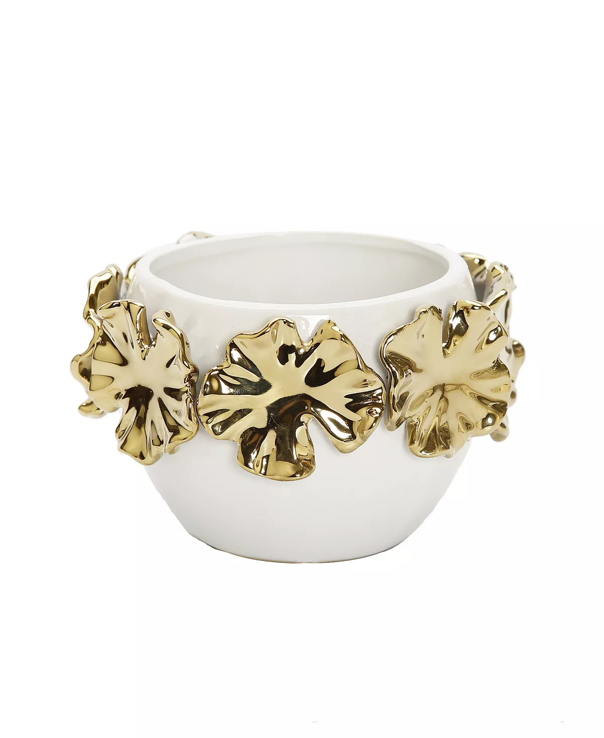 Vivience Snack Bowl With Floral Design 1 Vivience Snack Bowl With Floral Design