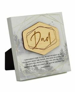 Dexsa D I Can Always Meadow Wood Plaque, 6 X 6