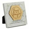 Dexsa Power Of Prayer Meadow Wood Plaque, 6 X 6
