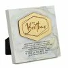 Dexsa My Brother Meadow Wood Plaque, 6 X 6