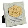 Dexsa You Are A Blessing Meadow Wood Plaque, 6 X 6