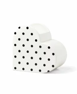 Kate Spade On The Dot Heart Vase