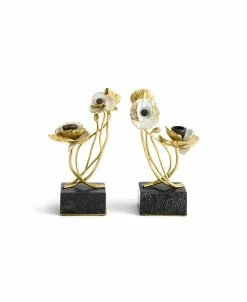Michael Aram Nemone Candle Holders, Set Of 2