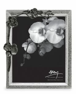 Michael Aram Black Orchid 8 X 10 Picture Frame