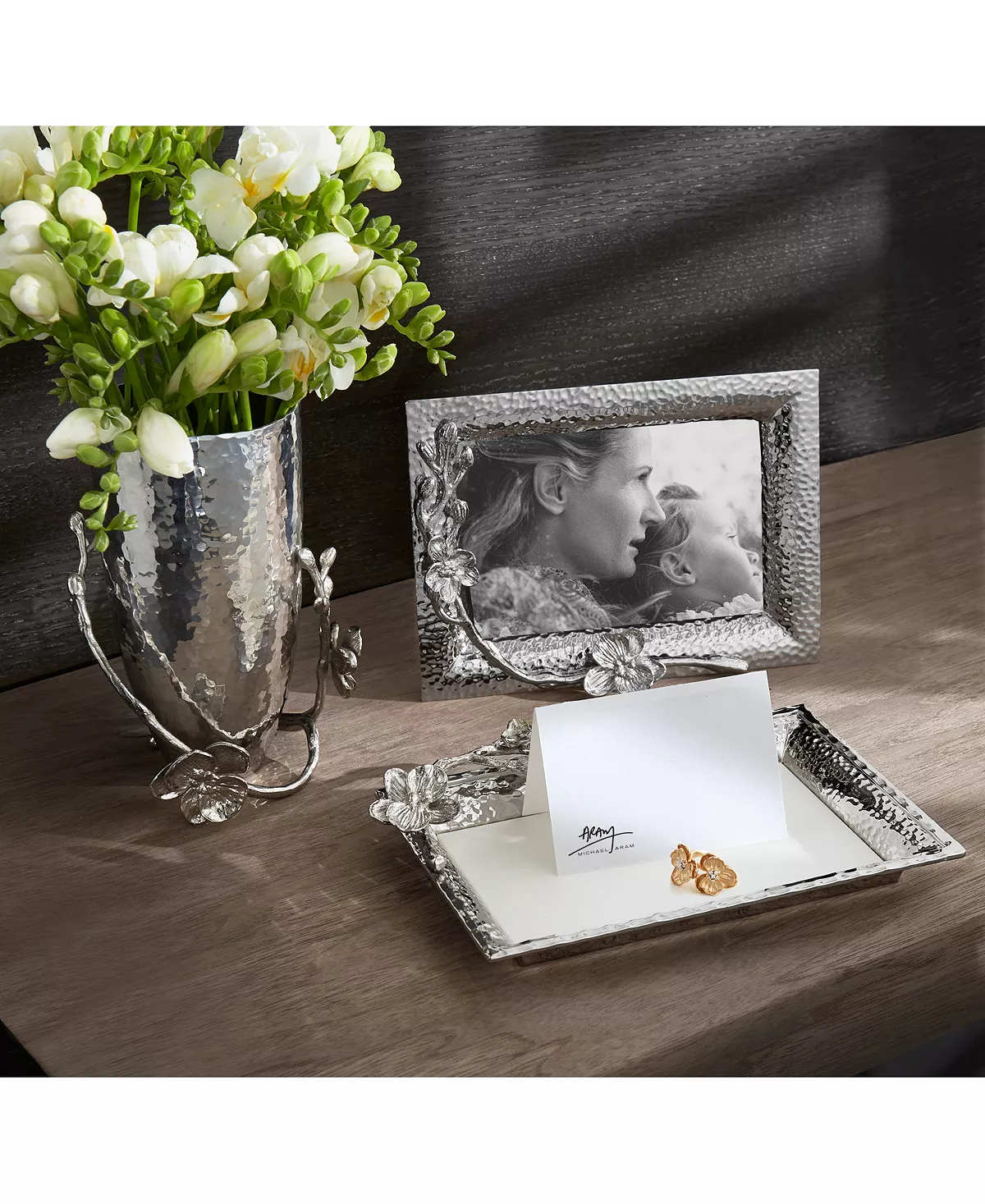 Michael Aram White Orchid Small Vase 2 Michael Aram White Orchid Small Vase - Image 2