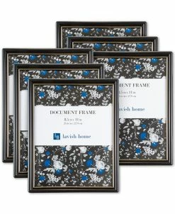 Trademark Global 6-Pc. 8.5 X 11 Document Picture Frame Wall Gallery Set