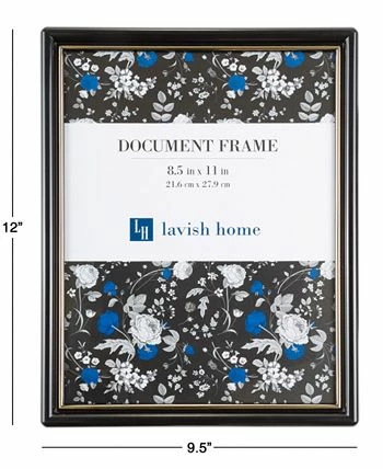Trademark Global 6-Pc. 8.5 X 11 Document Picture Frame Wall Gallery Set 3 Trademark Global 6-Pc. 8.5 X 11 Document Picture Frame Wall Gallery Set - Image 3
